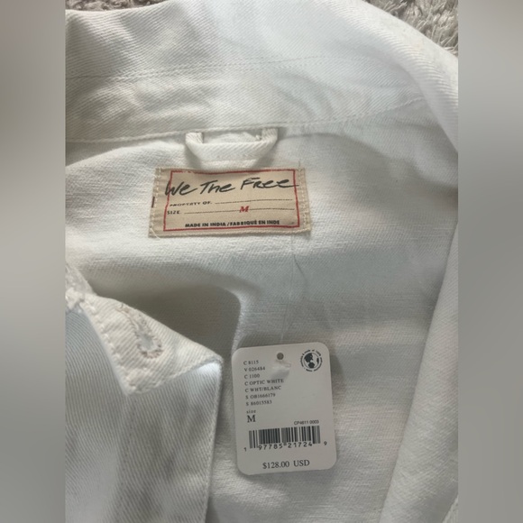 Free People Madison City Twill Jacket - Picture 4 of 5